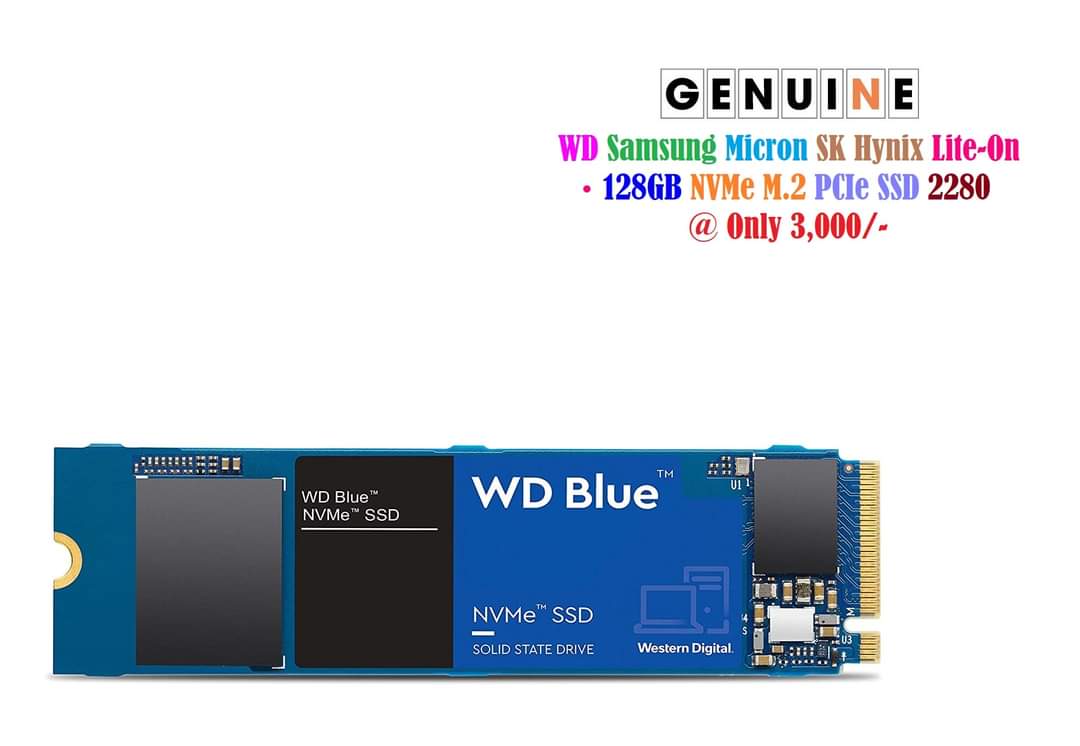 M.2 SSD 64GB 128GB 256GB SATA NVMe Solid State Drive Sandisk Samsung  SKhynix
