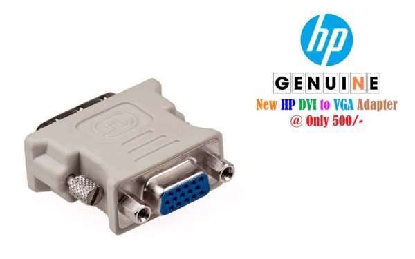 New HP DVI to VGA Adapter