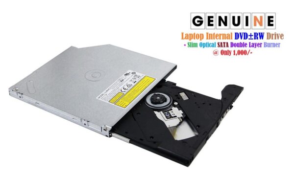 Laptop or Desktop Internal Slim Optical SATA DVD±RW Double Layer Burner ...