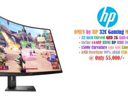 HP OMEN 32C Gaming Monitor