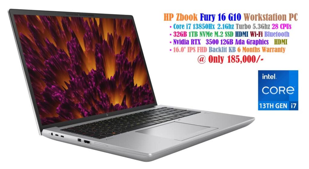 HP Zbook Fury 16 G10 Workstation
