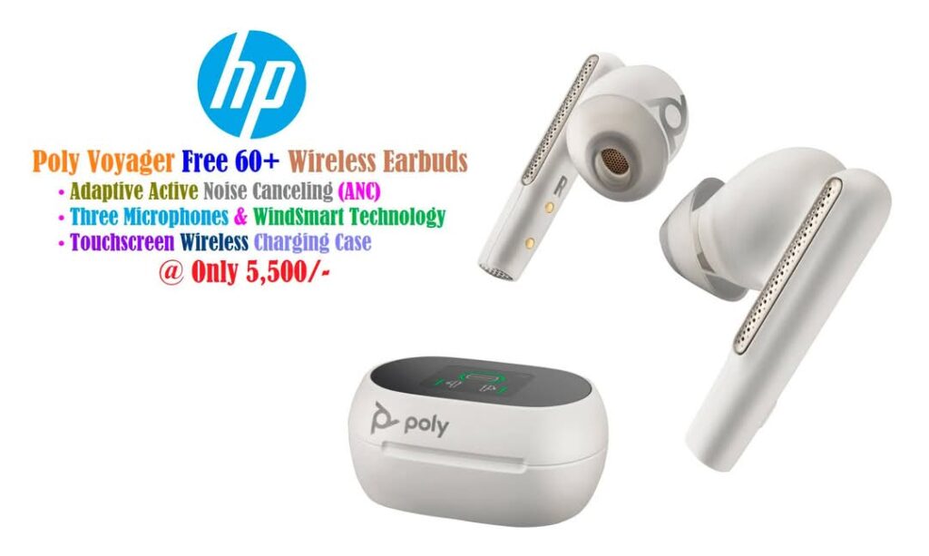 Poly Voyager Free 60+ UC Wireless Earbuds