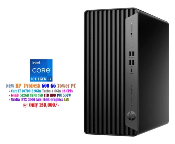 HP ProDesk 600 G6 Tower